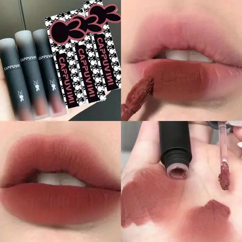Reverse Macaron Lip Mud - Matte Velvet Lip Gloss