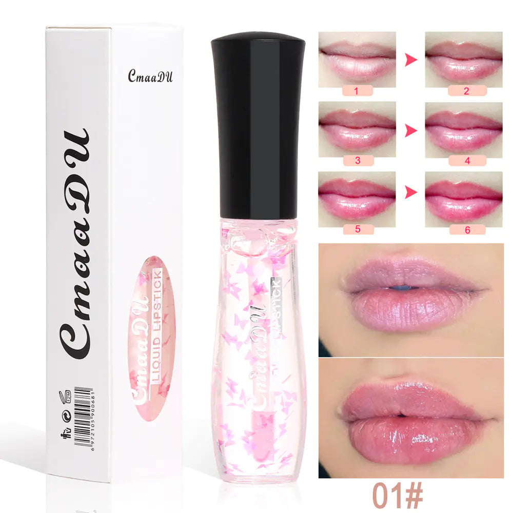 Transparent Moisturizer Lip Balm Gel for Glossy Lips