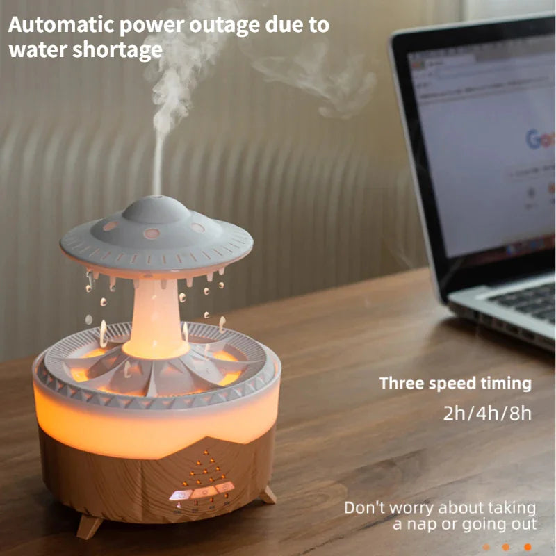 UFO Aromatherapy Raindrop Humidifier