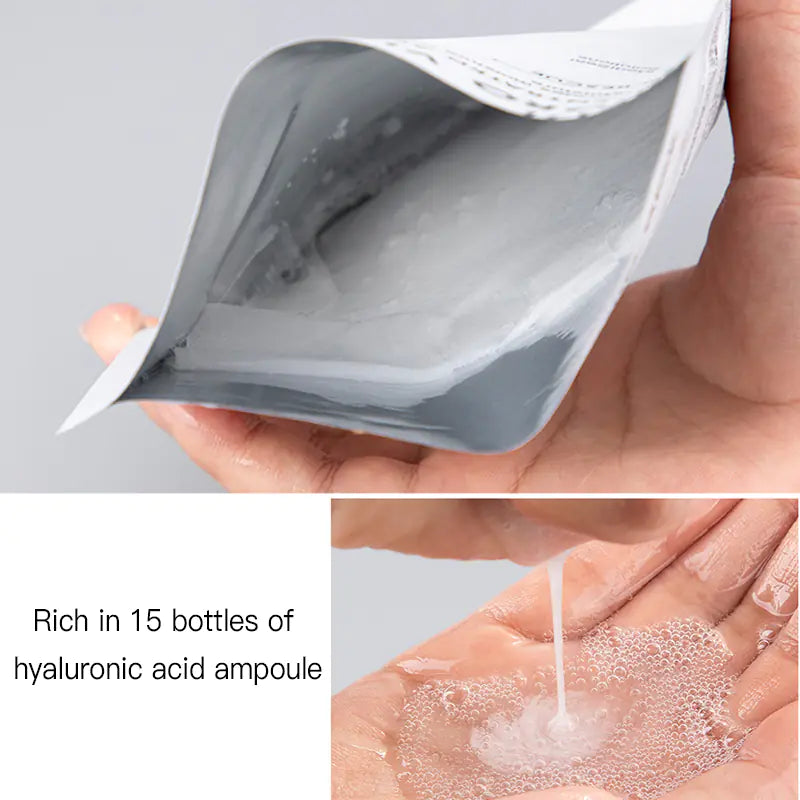 Korean Wonjin Hyaluronic Acid Ampoule Masks (10 Pcs)
