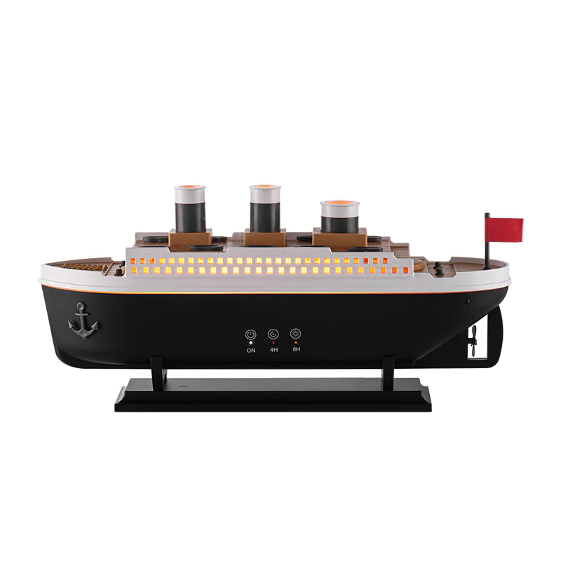 Steamship Diffuser Colorful LED Humidifier