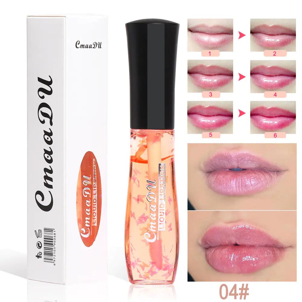 Transparent Moisturizer Lip Balm Gel for Glossy Lips
