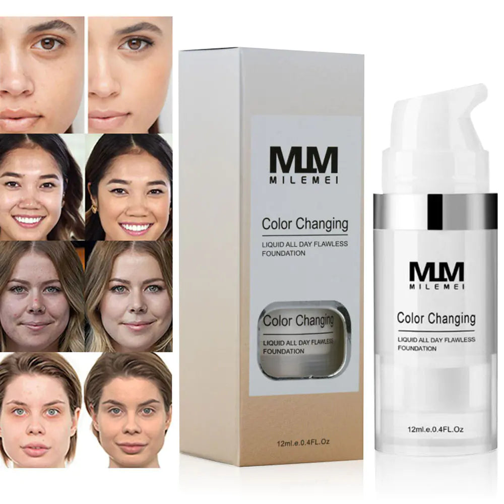 Moisturizing Liquid Foundation and Concealer Beauty Tools