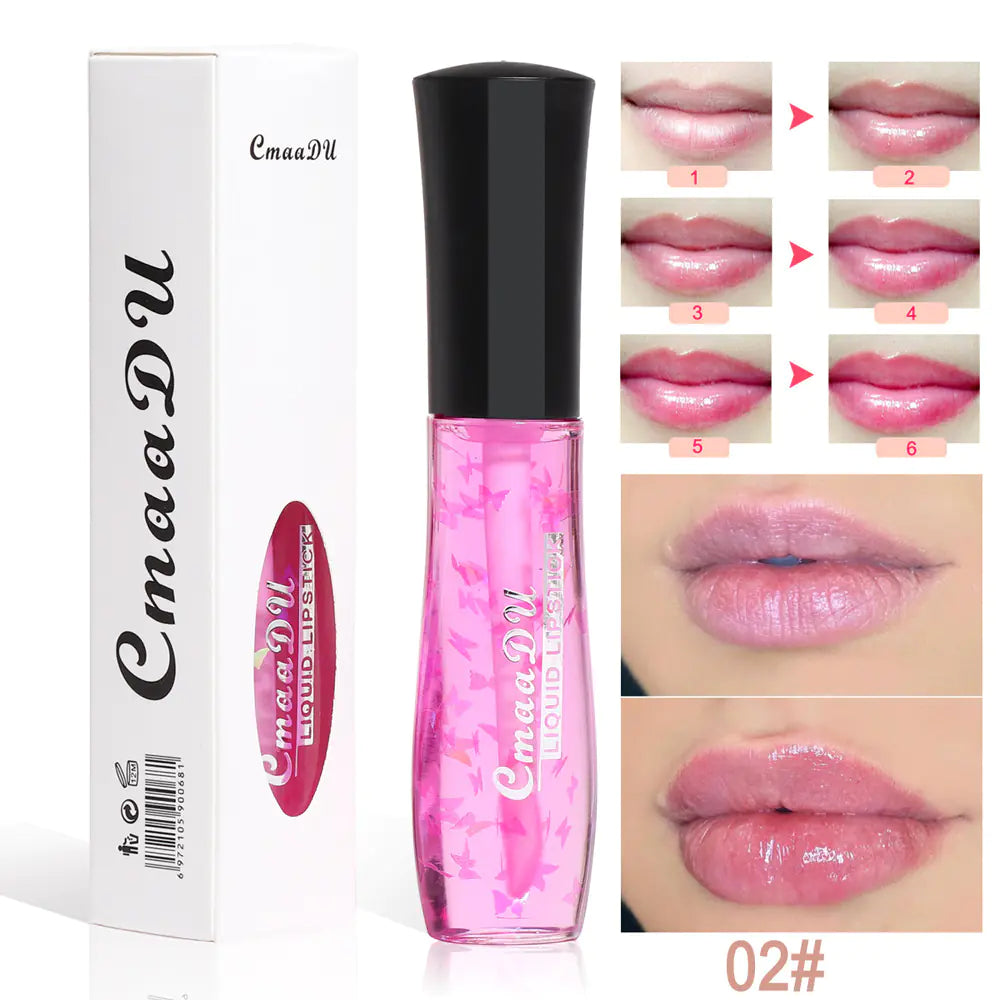 Transparent Moisturizer Lip Balm Gel for Glossy Lips