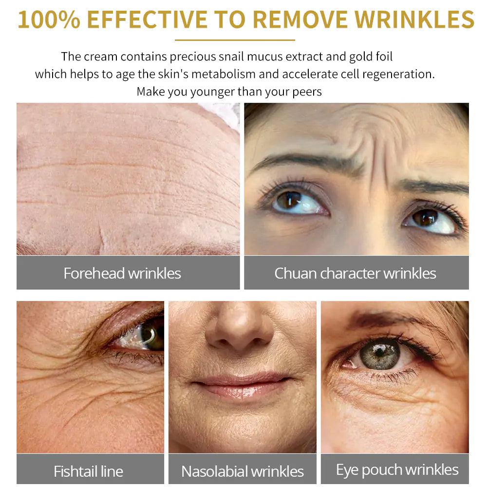 Snail Moisturizing Cream for Repair and Anti-Aging