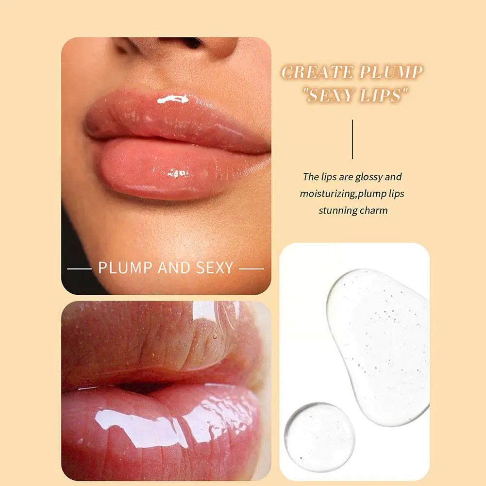 Turmeric Mint Lip Plumping Glaze for Moisturized Lips