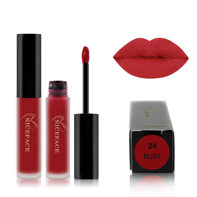 Matte Lip Gloss - Unique Color Formula for Charming Lips