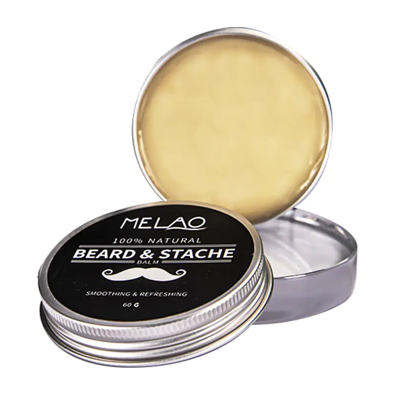 Organic Beard Balm and Hair Care Oil (Professional Tool)