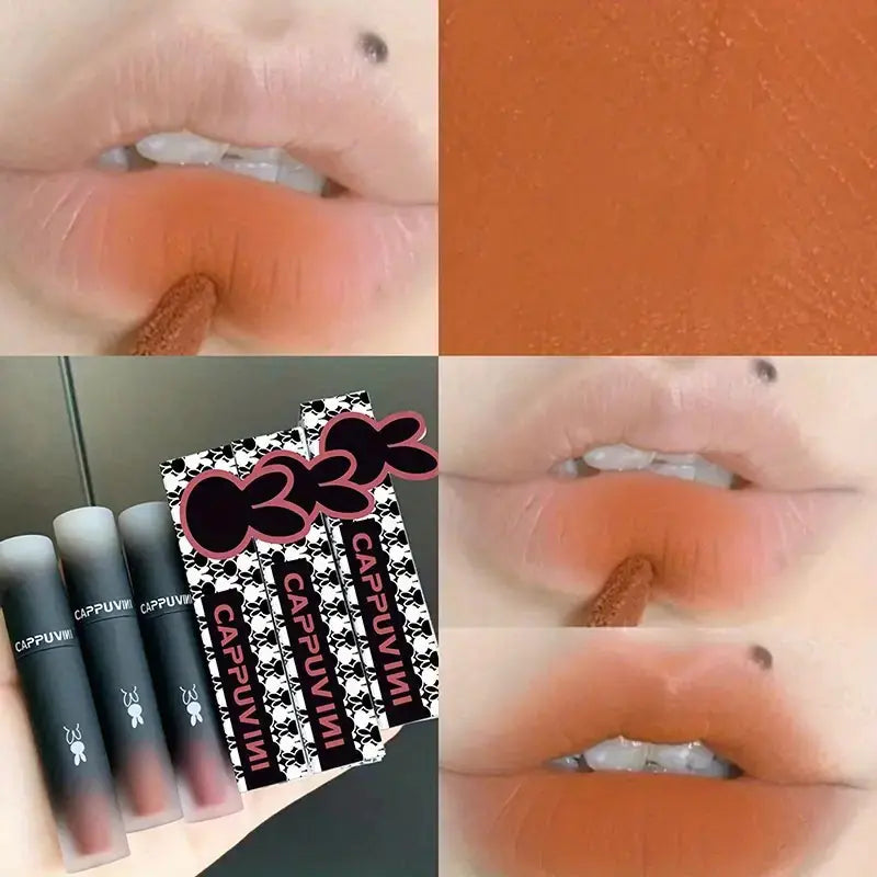 Reverse Macaron Lip Mud - Matte Velvet Lip Gloss