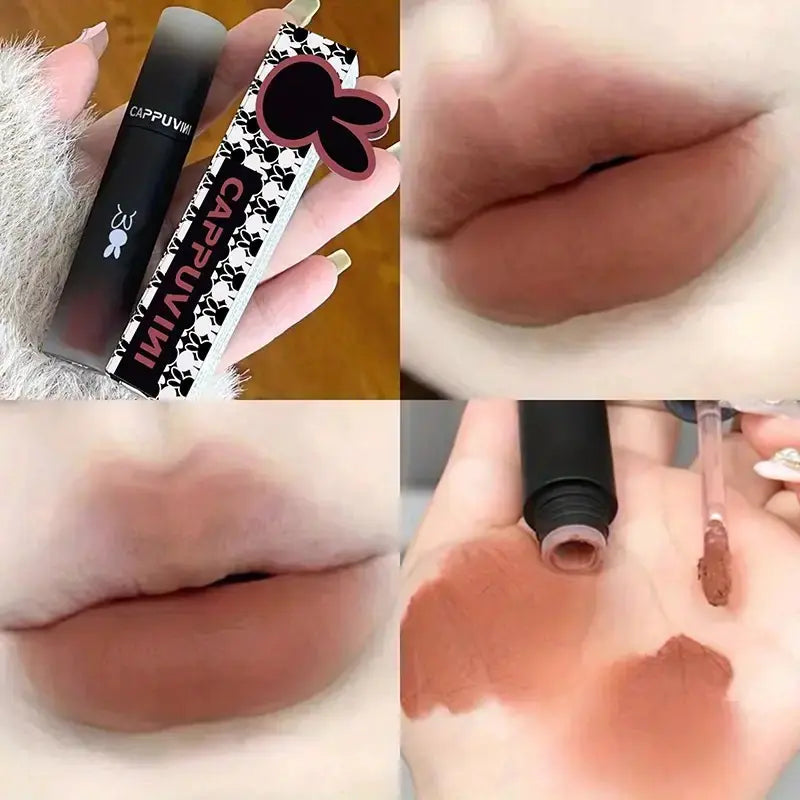 Reverse Macaron Lip Mud - Matte Velvet Lip Gloss