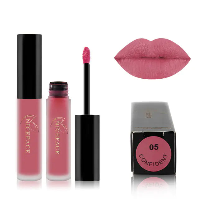 Matte Lip Gloss - Unique Color Formula for Charming Lips