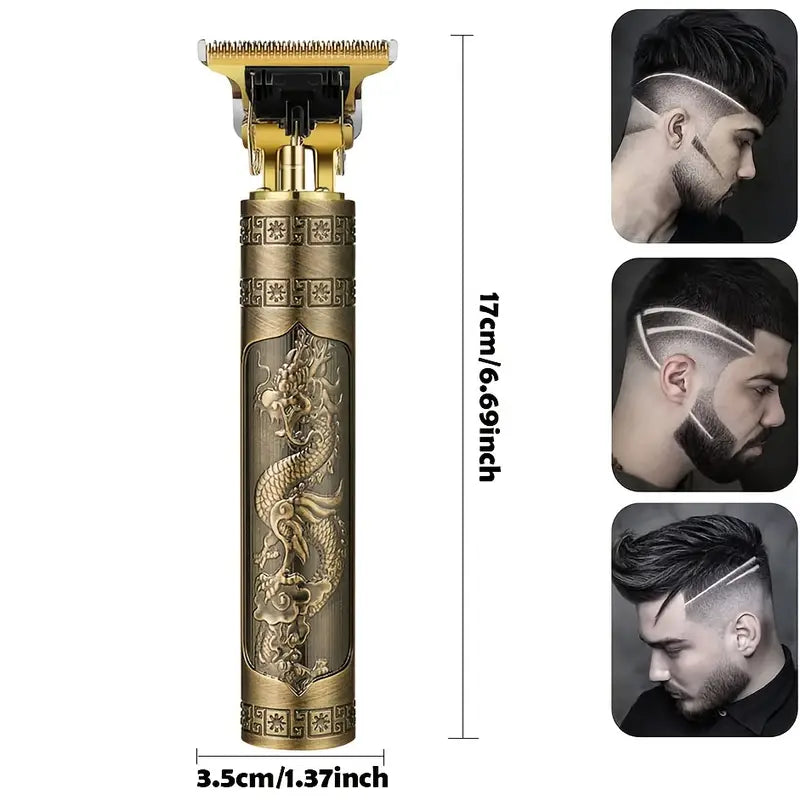 Professional Rechargeable Hair Clipper and Grooming Kit