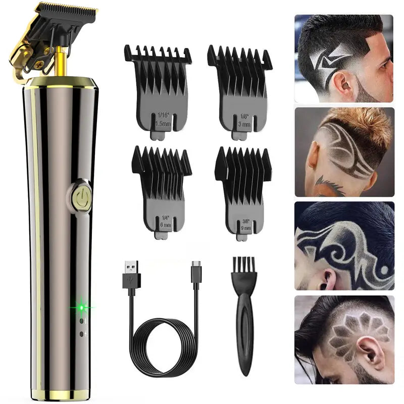 Professional Cordless Hair Clipper and Beard Trimmer