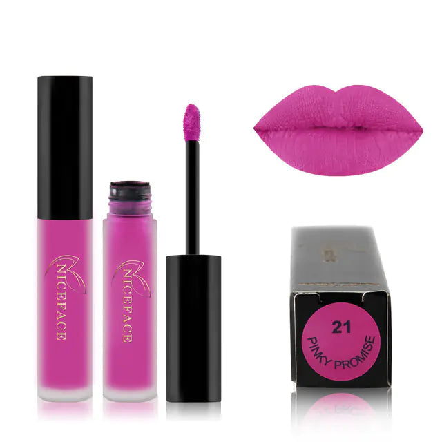 Matte Lip Gloss - Unique Color Formula for Charming Lips