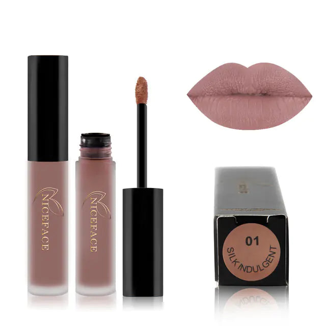 Matte Lip Gloss - Unique Color Formula for Charming Lips