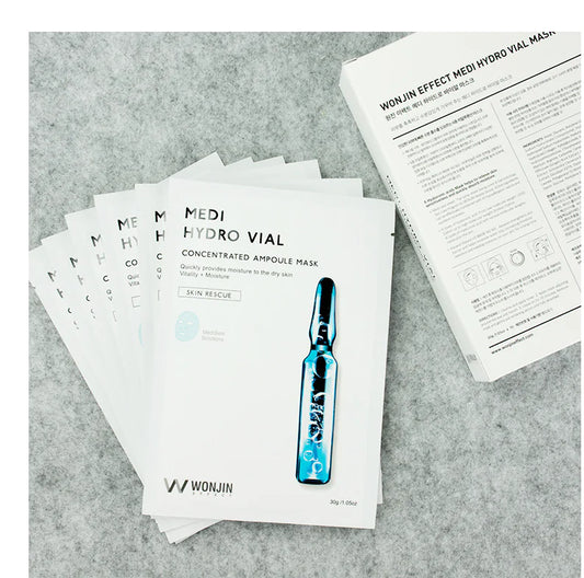 Korean Wonjin Hyaluronic Acid Ampoule Masks (10 Pcs)