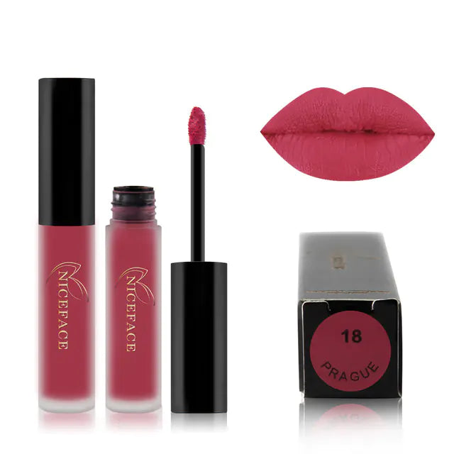 Matte Lip Gloss - Unique Color Formula for Charming Lips