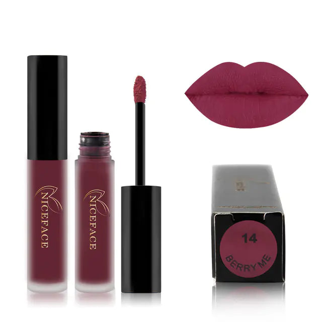 Matte Lip Gloss - Unique Color Formula for Charming Lips