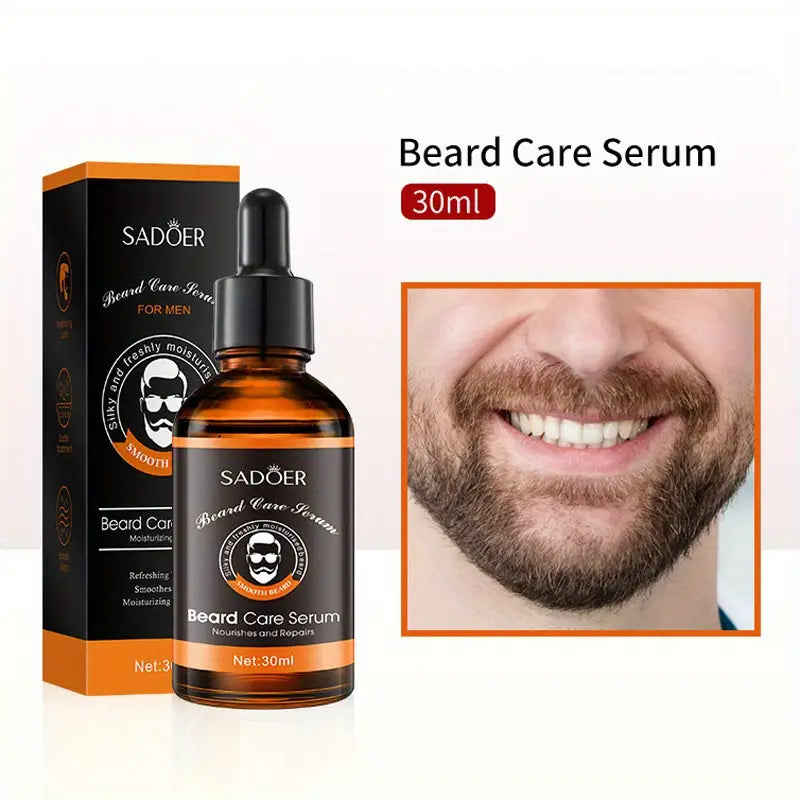 Beard Growth Essential Oil for Men - Natural Regrowth