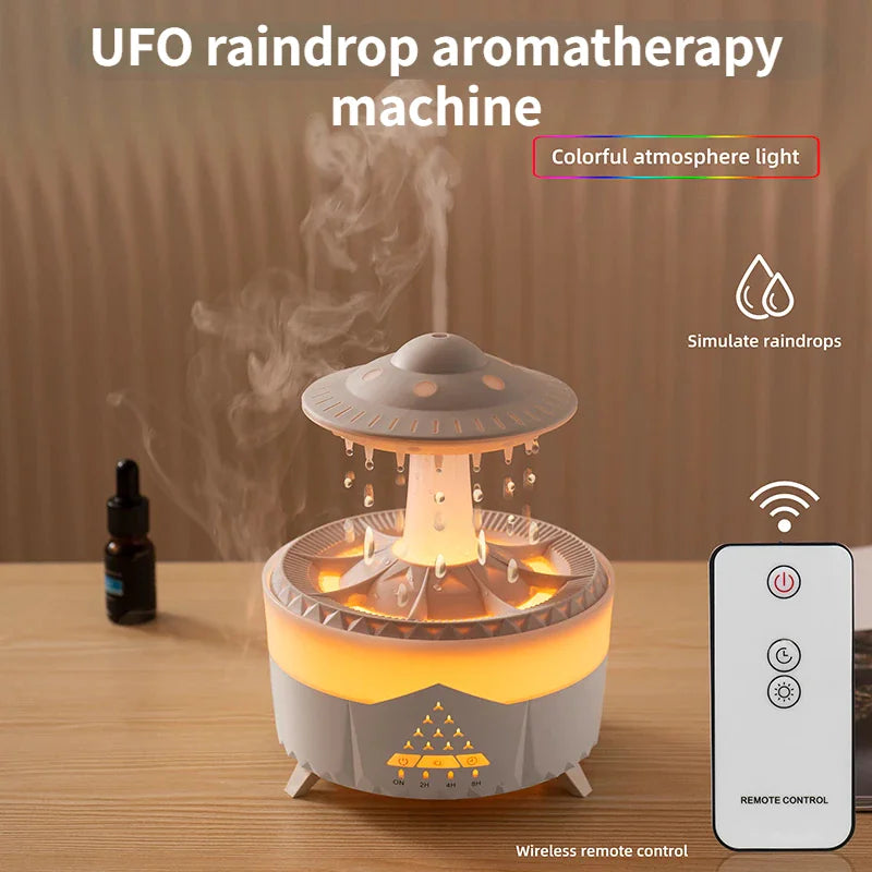 UFO Aromatherapy Raindrop Humidifier