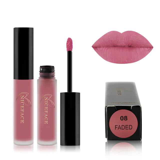 Matte Lip Gloss - Unique Color Formula for Charming Lips