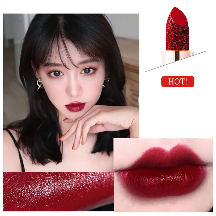 Moisturizing Matte Lipstick - Non-fading Non-stick Formula