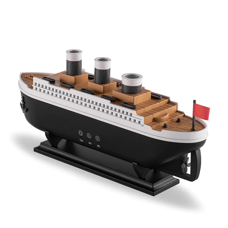 Steamship Diffuser Colorful LED Humidifier