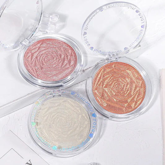 Rose Diamond Highlighter Blush Contour Palette