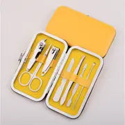 7-Piece Stainless Steel Nail Clipper Grooming Set