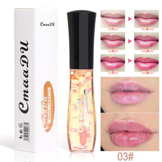 Transparent Moisturizer Lip Balm Gel for Glossy Lips