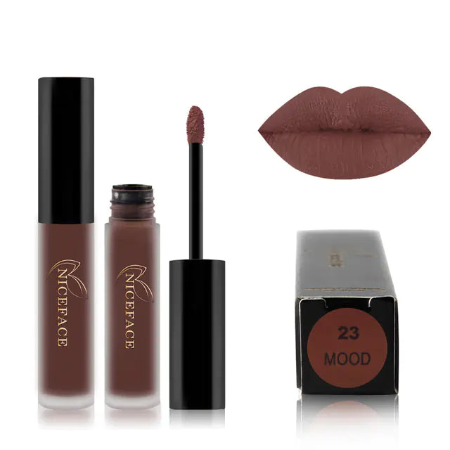Matte Lip Gloss - Unique Color Formula for Charming Lips