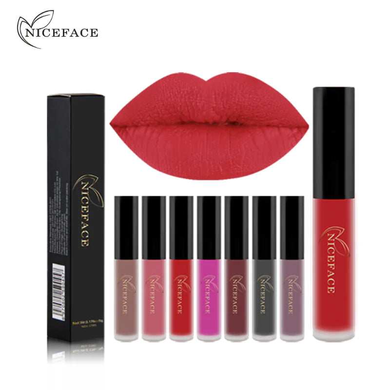 Matte Lip Gloss - Unique Color Formula for Charming Lips