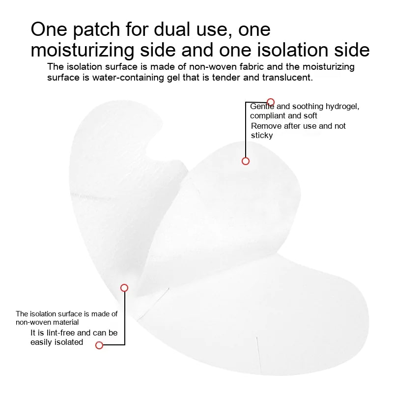 Hydrogel Pearlescent Eyelash Pads
