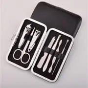 7-Piece Stainless Steel Nail Clipper Grooming Set