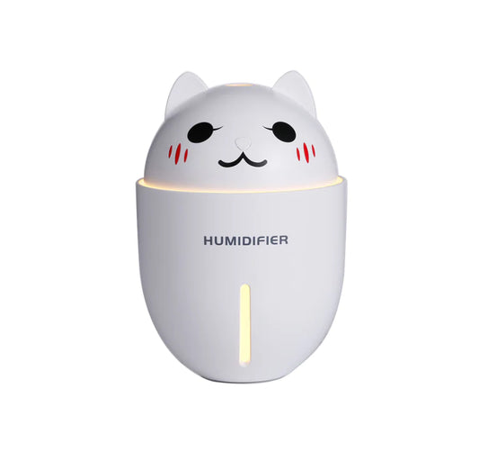 Cat Humidifier with Fan and Night Light