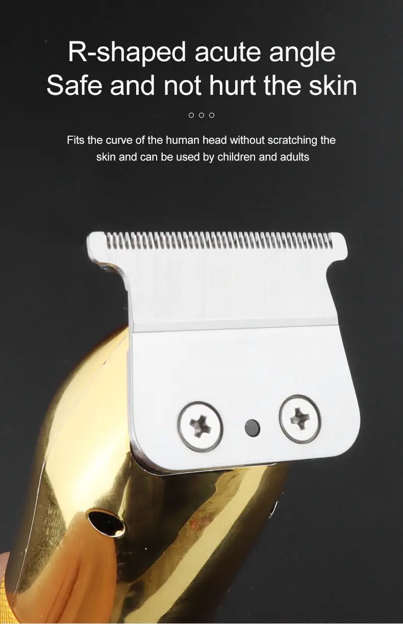Professional Rechargeable Wireless Hair Clipper for All