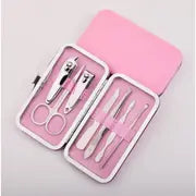7-Piece Stainless Steel Nail Clipper Grooming Set