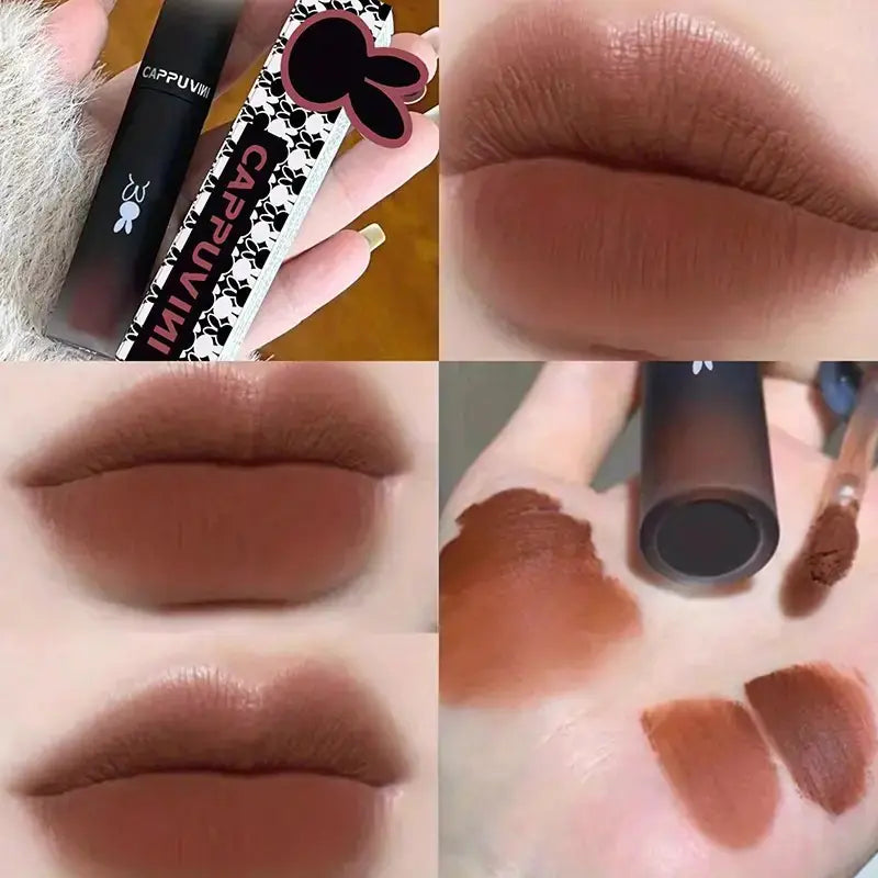 Reverse Macaron Lip Mud - Matte Velvet Lip Gloss