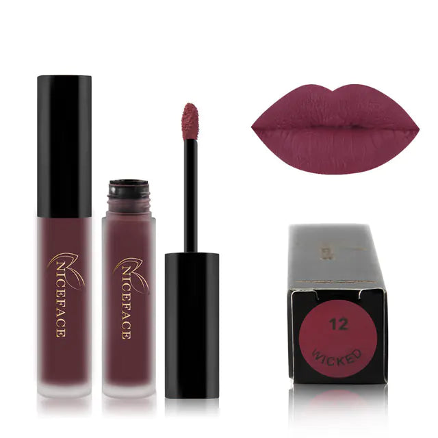 Matte Lip Gloss - Unique Color Formula for Charming Lips