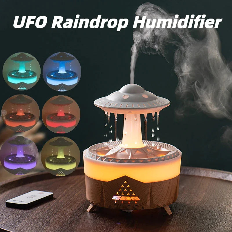 UFO Aromatherapy Raindrop Humidifier