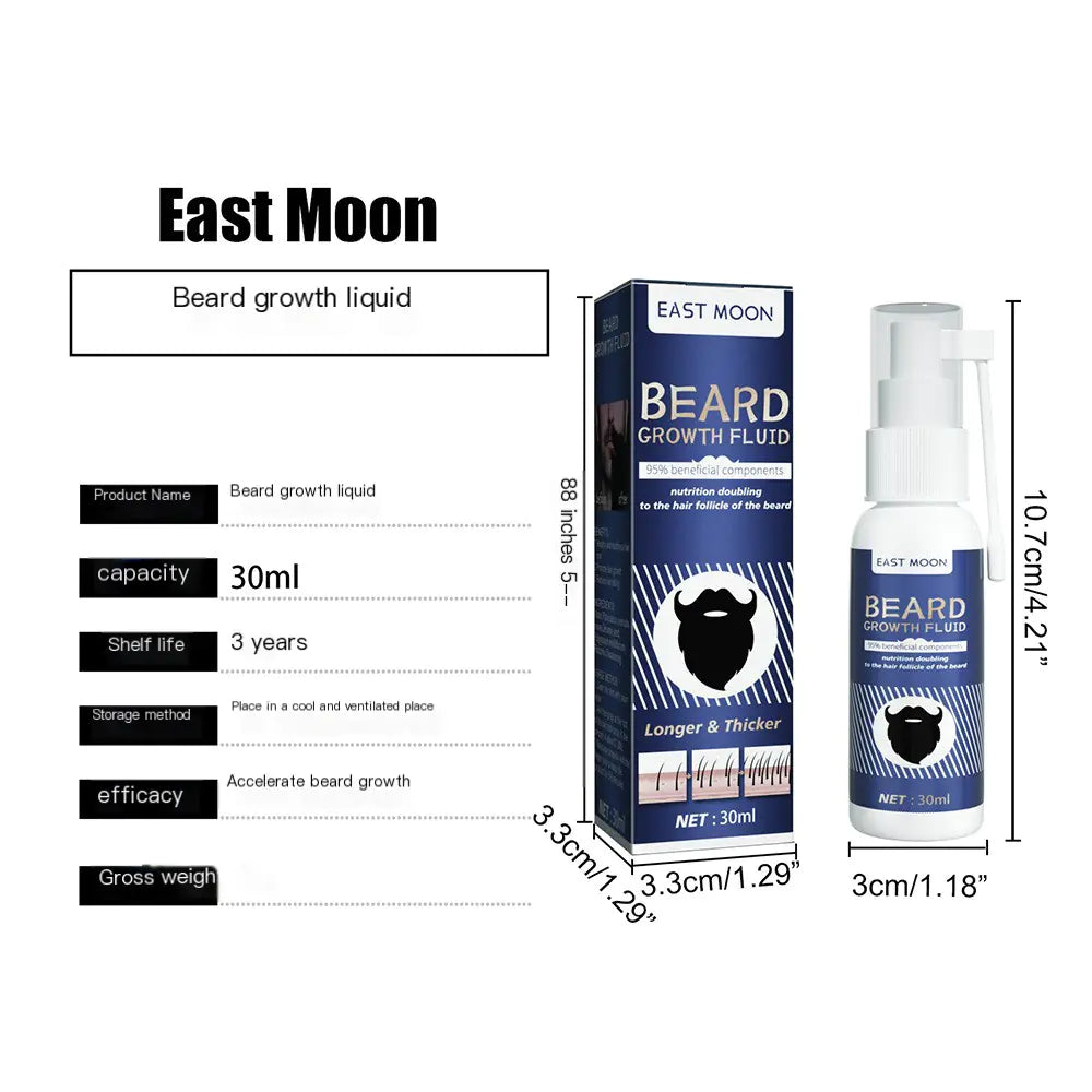 Beard Growth Serum for Men - Nourishing Care Solution