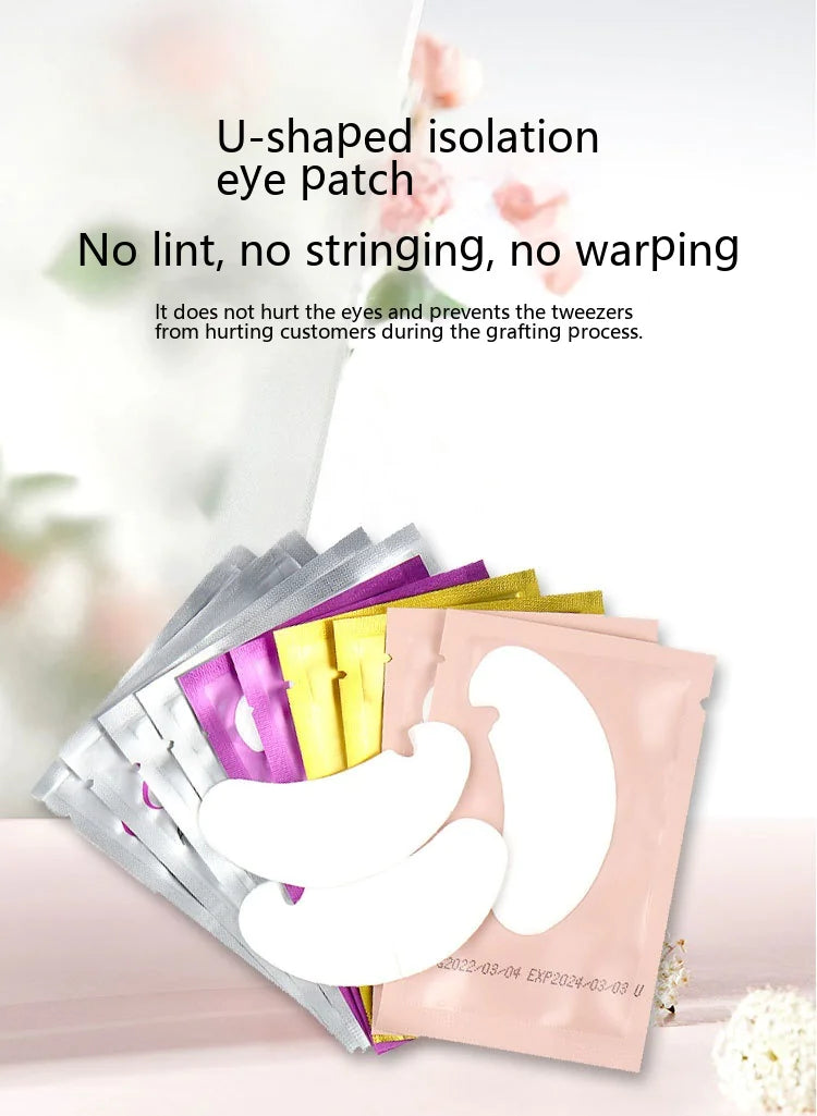 Hydrogel Pearlescent Eyelash Pads