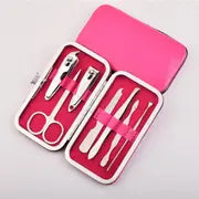 7-Piece Stainless Steel Nail Clipper Grooming Set