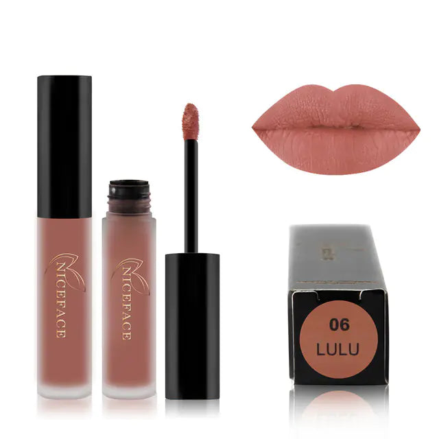 Matte Lip Gloss - Unique Color Formula for Charming Lips